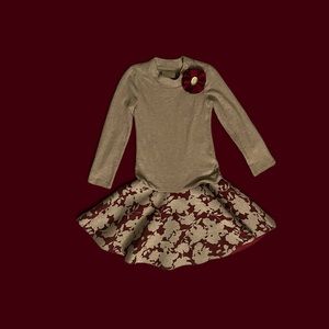 Iris and Ivy ribbed dress